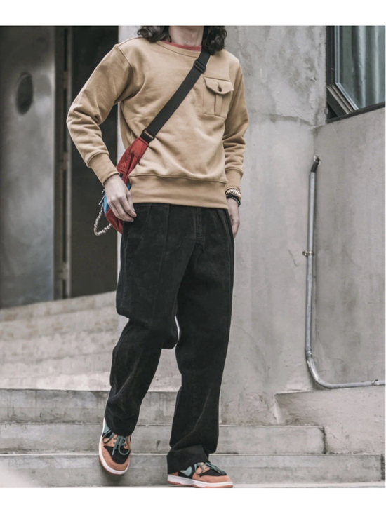 Bronson Mfg Non Stock Other - Military Pocket Sweatshirt - Khaki Non Stock Mfg. Co. 38M USA Ship